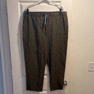 Mango Elastic Waist Flowy Pants